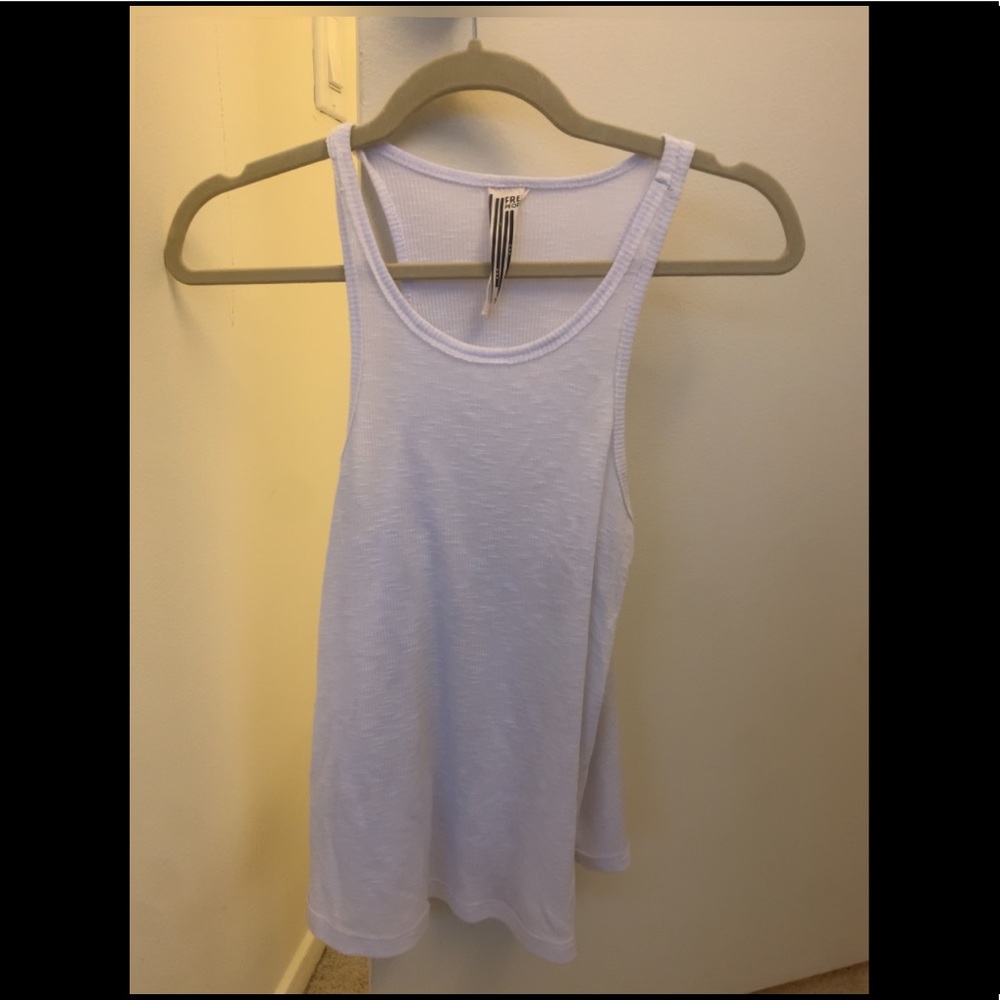 XS White Free People Tank